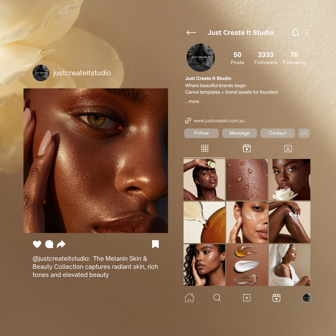 The Glow Edit — Melanin Skincare Collection